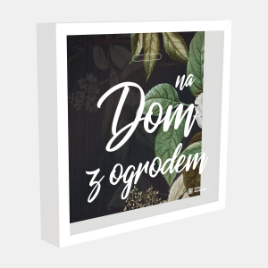 Ramka Skarbonka – Na dom z ogrodem
